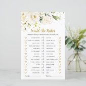 彼女はむしろ白いバラのブライダルシャワーゲーム (スタンド正面)