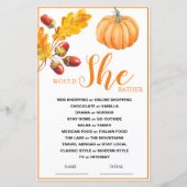 彼女はむしろ秋カボチャブライダルゲーム (正面)