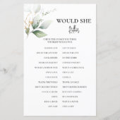 彼女はむしろ緑のブライダルゲームを (正面)