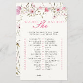 彼女はむしろ蝶のフローラブライダルシャワー (正面/裏面)