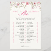 彼女はむしろ蝶のフローラブライダルシャワー (正面)