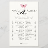 彼女はむしろ蝶の花のブライダルシャワー (正面)