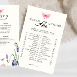 彼女はむしろ蝶の花のブライダルシャワー