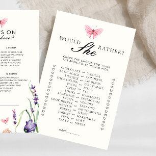 彼女はむしろ蝶の花のブライダルシャワー