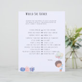 彼女はむしろ赤ちゃんシャワーのゲームを望む (スタンド正面)