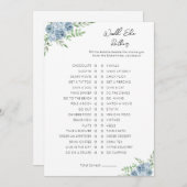 彼女はむしろ – ブライダルシャワーゲーム シーズンカード (正面/裏面)