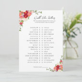 彼女はむしろ – ブライダルシャワーゲーム 案内状 (スタンド正面)