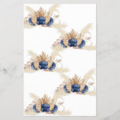 彼女はむしろBlueFlowerブライダルシャワーGameCard チラシ (裏面)