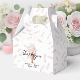 「彼女はもうすぐ結婚！ スイートストロベリーシャワープレゼント用ガブリーボックス」 フェイバーボックス