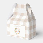 彼女はもう恋愛市場から撤退した フラワーブライダルシャワーのお祝い フェイバーボックス (裏面サイド)