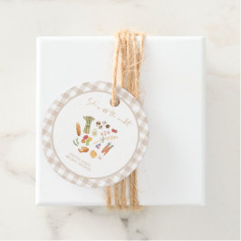 彼女はもう恋愛市場から撤退した フラワーブライダルシャワー フェイバータグ