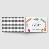 『彼女はもう誰のものにもならない』ファーマーズマーケット ブライダルシャワー ゲストブック (全面)