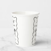 彼女はもう誰のものにもならない ボールド＆ウィムジカル ハンドドローンフォント 紙コップ (左)