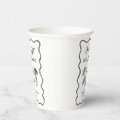 彼女はもう誰のものにもならない ボールド＆ウィムジカル ハンドドローンフォント 紙コップ (右)