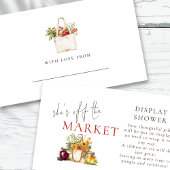 彼女はもう誰のものにもならない ワイルドフラワーディスプレイシャワー エンクロージャーカード