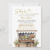 彼女はもう誰のものにもならない！結婚前パーティー 招待状 (正面)