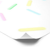 彼女はアイスクリームをすくわれた ブライダルシャワー ポスター (コーナー)