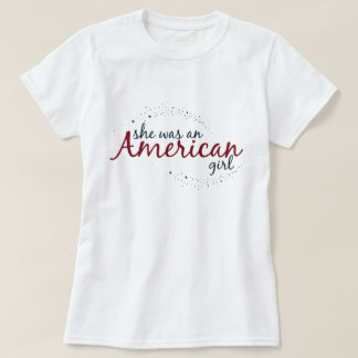 彼女はアメリカ人の女の子だった Tシャツ