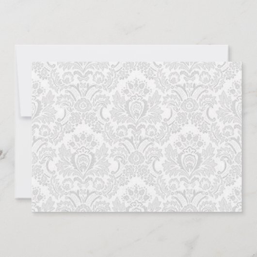 彼女はイエスと言った！ 招待状 (裏面)