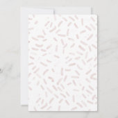 彼女はイチゴのブライダルシャワーを掬い上げられた 招待状 (裏面)