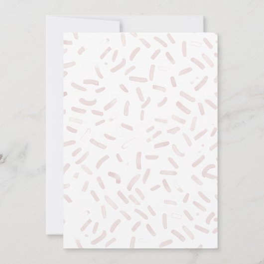 彼女はイチゴのブライダルシャワーを掬い上げられた 招待状 (裏面)