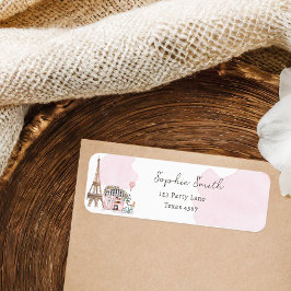 彼女はウィー・パリジャンのフランスのブライダルシャワーを言った ラベル