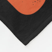 彼女はカマラ2024年のレトロ色 フリースブランケット (角)