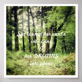 彼女はカントを缶に変えた ポスター