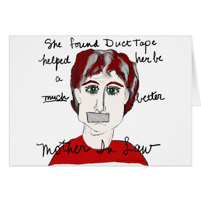 彼女はガムテープを…見つけました (正面横)