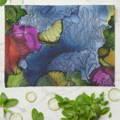 彼女はキッチンタオルを落としている キッチンタオル (折り畳み)