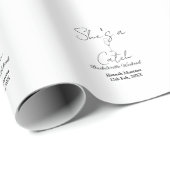 彼女はキャッチなチャンピエーンボトル独身最後の週末 ラッピングペーパー (ロールコーナー)