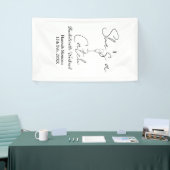 彼女はキャッチなチャンピエーンボトル独身最後の週末 横断幕 (トレードショー)