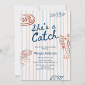 彼女はキャッチコーストブライダルシャワーだ 招待状 (正面)