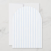 彼女はキャッチコーストロブスターブライダルシャワー 招待状 (裏面)