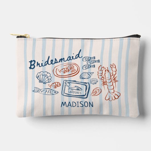彼女はキャッチ・シーフードのバチェロレッテ アクセサリーポーチ (正面)