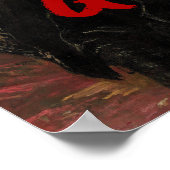 彼女はキラークイーンルネッサンス絵を描ズの引用文 ポスター (角)