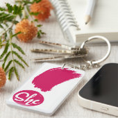 彼女はキーチェーンを叫ぶ キーホルダー (正面右)