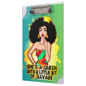 彼女はクイーンメラニンシスタブラックガール魔法 クリップボード (左)