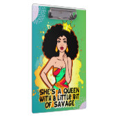 彼女はクイーンメラニンシスタブラックガール魔法 クリップボード (右)