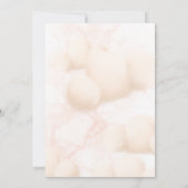 彼女はクラウドナインのハートスクリプトブライダルシャワー 招待状 (裏面)