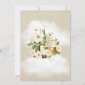 彼女はクラウドワインブライダルシャワーの招待を受けている 招待状 (裏面)