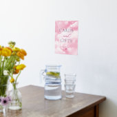 彼女はクラウド9のカードとギフトに乗っている 箔ポスター (レイダウン (キッチン))