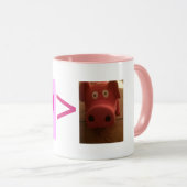 彼女はコーヒ素晴らしーマグだ マグカップ (正面右)