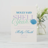 彼女はシェルああ言った – おもしろい沿岸バチェロレッテ 招待状 (スタンド正面)