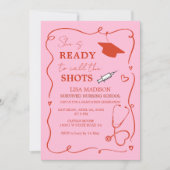 彼女はショットを卒業と呼ぶ準備ができている 招待状 (正面)