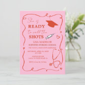 彼女はショットを卒業と呼ぶ準備ができている 招待状 (スタンド正面)