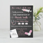 彼女はショットを呼んでいる!卒業招待状 招待状 (スタンド正面)