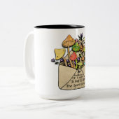 彼女はジプシーの魂を持っている ツートーンマグカップ (正面左)