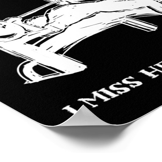 彼女はジムか私は彼女のジ恋しく思ムの筋肉の体と言わおもしろいれた ポスター (角)