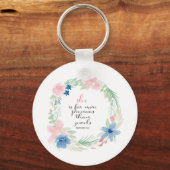 彼女はジュエルよ大切りも遥かに多い – 箴言31 キーホルダー (正面)